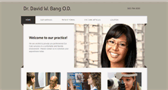 Desktop Screenshot of drdavidwbang.com